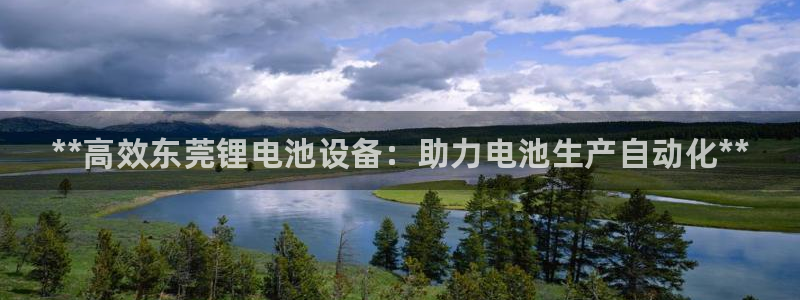 尊龙凯时论坛：**高效东莞锂电池设备：助力电池生产自动化**